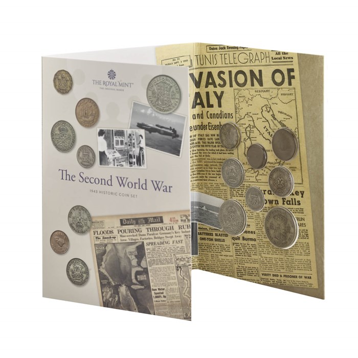 Second World War 1943 Coin Set