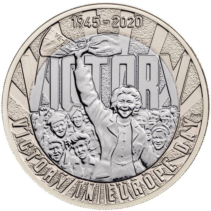 75th Anniversary of VE Day 2020 UK £2 Brilliant Uncirculated Coin