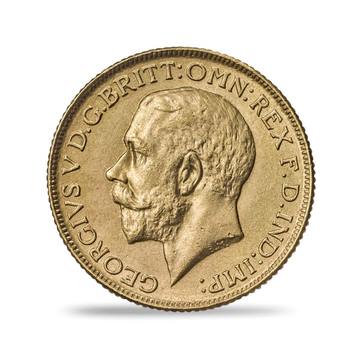 George V 1918 India Sovereign