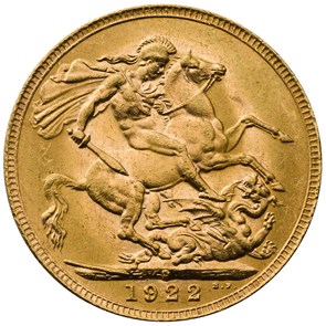 George V Sovereign 1922