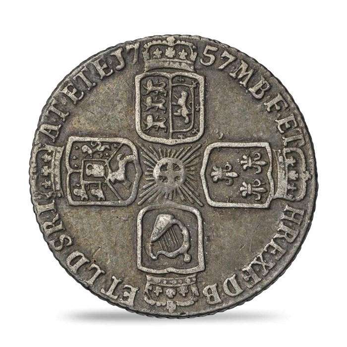 George II Sixpence 