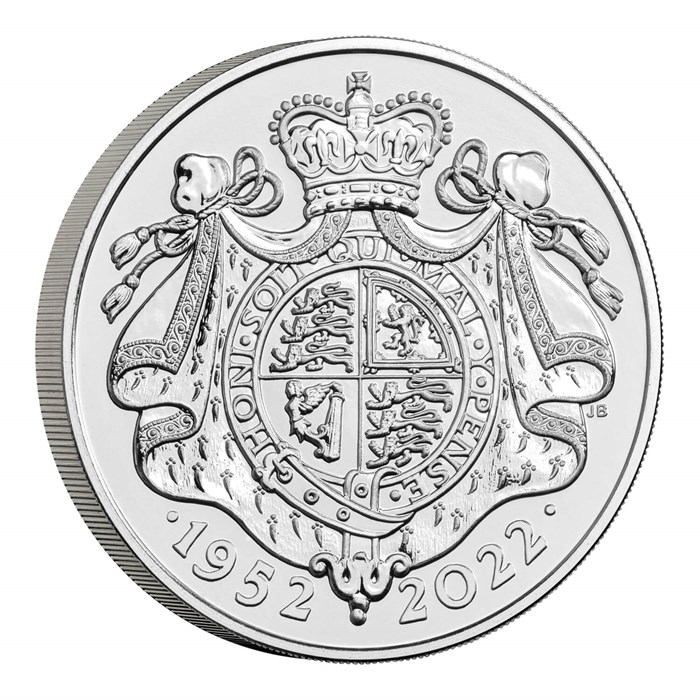 The Platinum Jubilee of Her Majesty The Queen 2022 UK £5 Brilliant Uncirculated Coin 