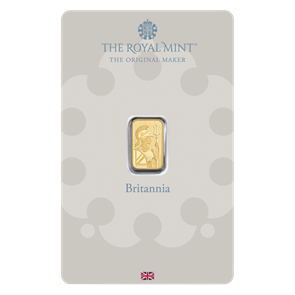 Britannia 1g Gold Bullion Minted Bar