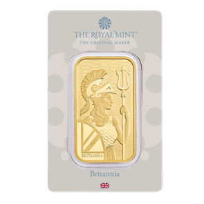 Britannia 1oz Gold Bullion Minted Bar