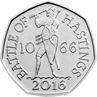 Battle of Hastings 50p Coin