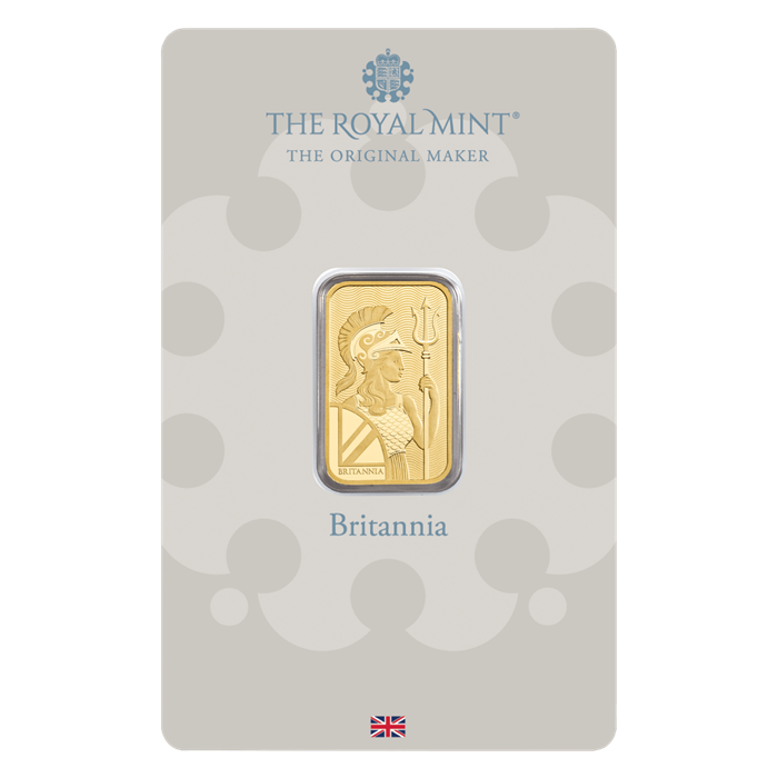 Britannia 5g Gold Bullion Minted Bar