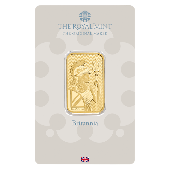 Britannia 20g Gold Bullion Minted Bar