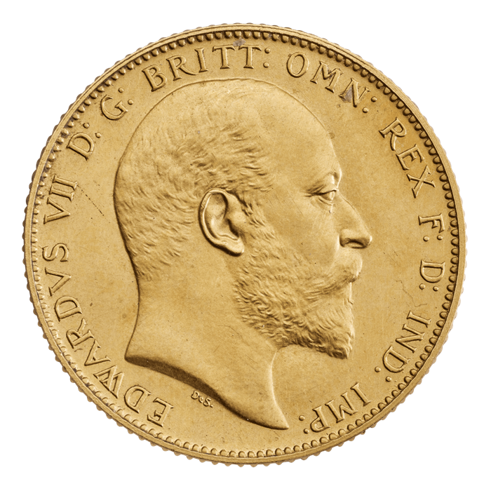 The Sovereign Best Value King Edward VII Gold Bullion Coin