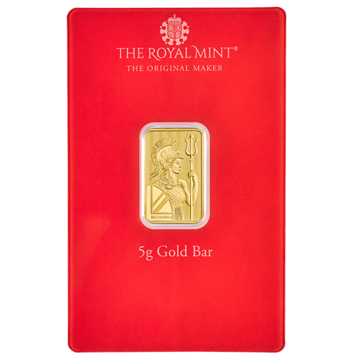 Henna Design 5g Gold Bullion Minted Bar