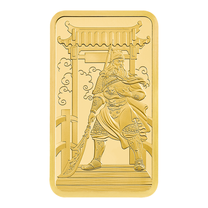 Guan Gong 20g Gold Bullion Minted Bar